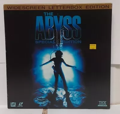 The Abyss: Laserdisc Widescreen Letterbox Cover VG+/Disc VG+ Untested • $40