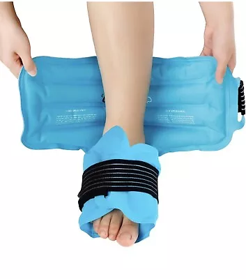 Comfytemp HOT & Cold Ice Pack Wrap For Ankle And Foot Ice Therapy. • £14.99