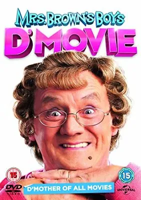 Mrs Brown's Boys D'Movie DVD Comedy (2014) Brendan O'Carroll Quality Guaranteed • £1.75