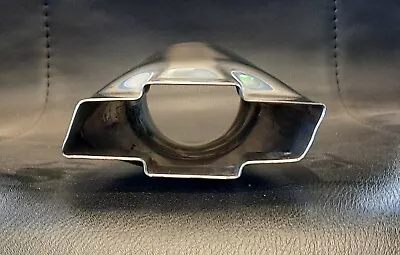 3  Inlet Exhaust Tip Stainless Steel Chevy Bow Tie Holden Tailpipe Universal Fit • $24.99