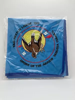 Boy Scouts BSA Order Of The Arrow OA Tah Heetch Lodge 195 Neckerchief 60/100 • $34.99