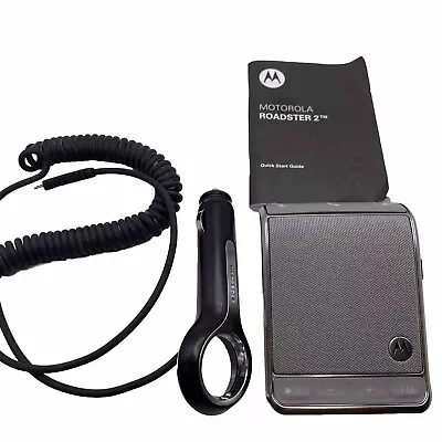 Motorola Roadster 2 TZ710 Portable Wireless Bluetooth In-Car Speaker Phone • $19.45
