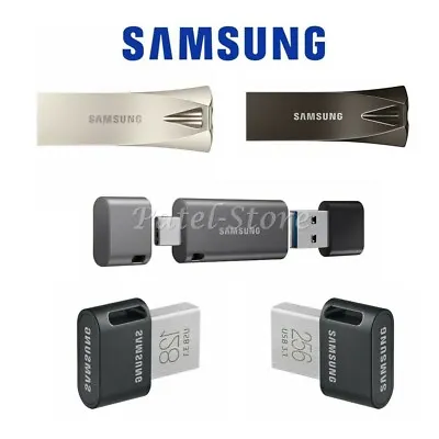 $16.99 • Buy Samsung USB 3.1 Flash Drive 32GB 64GB 128GB  256GB Fit Plus Bar Plus
