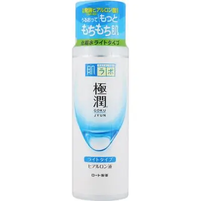 Rohto Hadalabo Gokujyun Hyaluronic Acid Clear Lotion Light Type 170ml Japan • $10.99