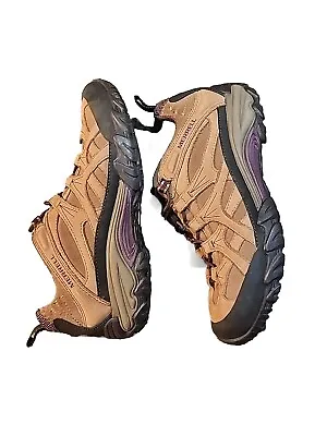 Merrell Womens Chameleon Arc 2 Stretch Kangaroo Hiking Camping Shoes Size 7 • $26.03