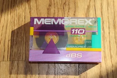 Memorex DBS 110 NEW Blank Cassette Tapes Sealed • $5