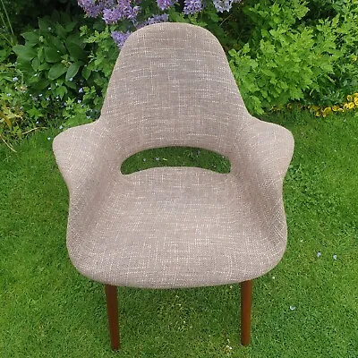 Grey/Beige Eames Style Chair • £220