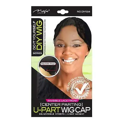 Magic Collection Women's U Part Wig Cap Center Parting  Diy004 • £4.85
