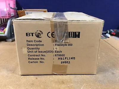 £75 • Buy BT Freestyle 350 Phone With Answering Machine / 4 Units