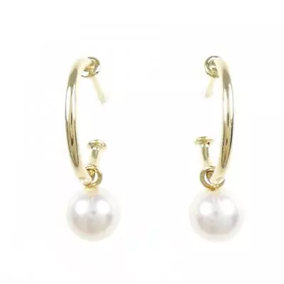 Authentic MIKIMOTO Akoya Pearl Earrings 6.9mm  #260-006-906-7525 • $546.84