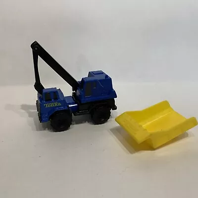 1992 Tonka McDonalds Happy Meal Toy Backhoe Dump Truck Yellow Lot Vintage Rare • $7