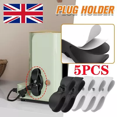 5PCS Wire Cable Organizer Holder Cord Wrapper Winder For Kitchen Appliances Comp • £4.99