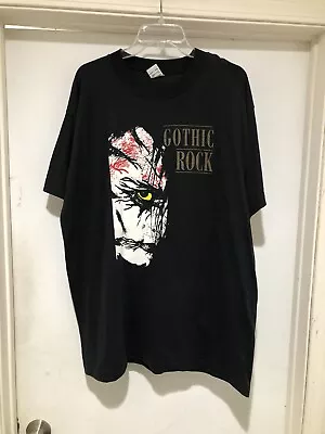 Vintage 90s Gothic Rock Stigmata Martyr T Shirt XL Bauhaus Christian Death • $125