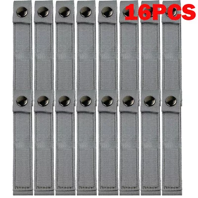 16pcs 6  MOD MOLLE PALS Modular Web Gear Replacement Tie Straps Gray • $26.69