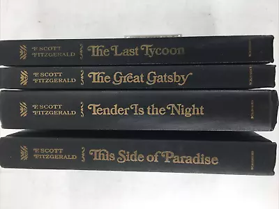 Set Of 4 F. Scott Fitzgerald Great Gatsby Side Of Paradise Tender Is The Night • $19.99