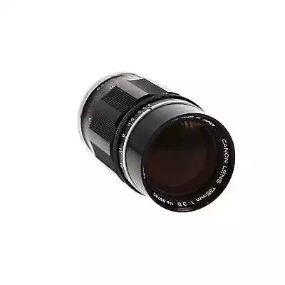 Canon 135mm F3.5 LTM M39 Rangefinder Lens Black M39 Screw Mount • $79.99