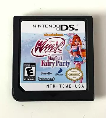 Nintendo DS NDS Winx Club: Magical Fairy Party (GAME CARTRIDGE ONLY) • $12.97