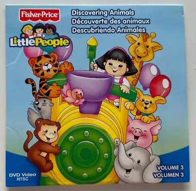 $7.95 • Buy FISHER PRICE Little People DISCOVERING ANIMALS - DVD W/ Sleeve