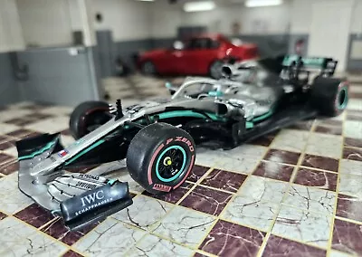 Spb 2019 Lewis Hamilton Amg Mercedes #44 F1 W10 1/24 Scale  Diecast Model Car • £37.95