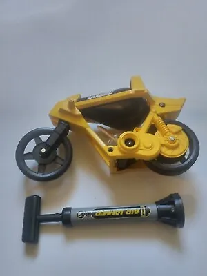 VINTAGE Tomy Air Jammer Motorcycle With Pump • $19