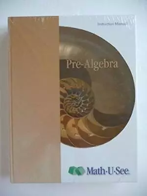 Pre-Algebra Instruction Pack - DVD-ROM - VERY GOOD • $20.89