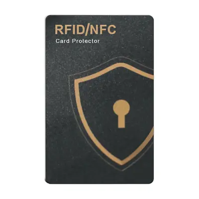 $22.95 • Buy RFID Blocking Card Anti Scan Protector Blocker For Credit Cards Passport Wallet