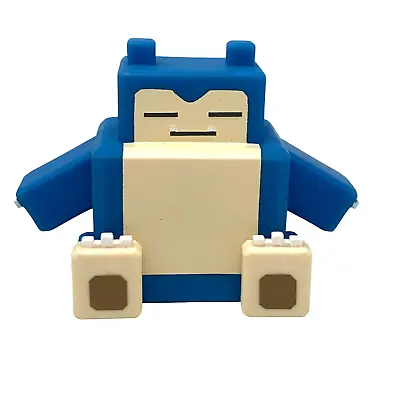 $16.99 • Buy POKEMON Quest Snorlax 2019 Blue 3  Vinyl Figure Wicked Cool Toys