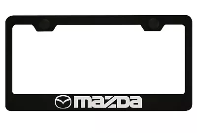 Black License Plate Frame For Mazda • $10.99