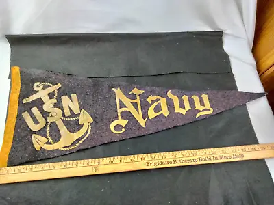 Rare Original 1930's US NAVY Vintage Pennant / Banner • $75