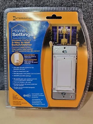 Intermatic Home Settings Wireless 3-way Switch Dimmer Remote HA14C Z-Wave • $19.95