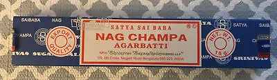 Nag Champa English Original Incense/Agarbathi Sticks- 15 Grams -  USA Seller • $5.99