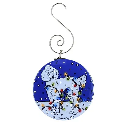 £8.84 • Buy White Poodle Christmas Light Ornament Handmade Holiday Dog Tree Decoration Gift