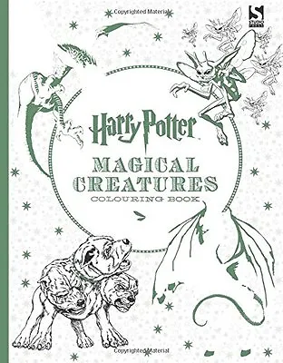 Harry Potter Magical Creatures Colouring Book 2 By Warner Brothers • £2.88