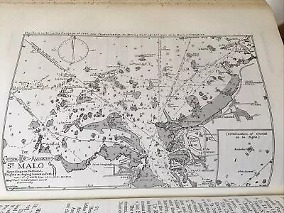 VINTAGE SEA CHART / NAUTICAL MAP 1961 - St Malo France • £3.25