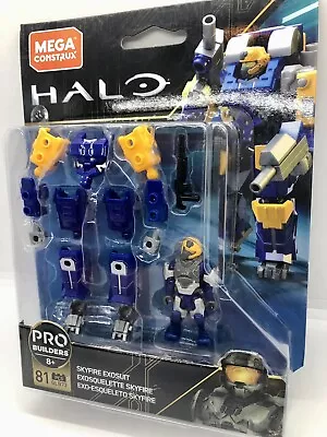 MEGA Construx HALO Pro Builders SKYFIRE EXOSUIT Figure GLB73 - 81 PCS • $15.38