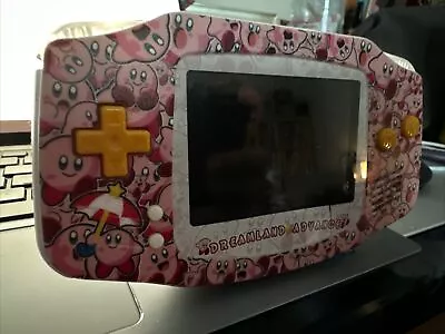 Modded Kirby Themed Gameboy Advance • £45