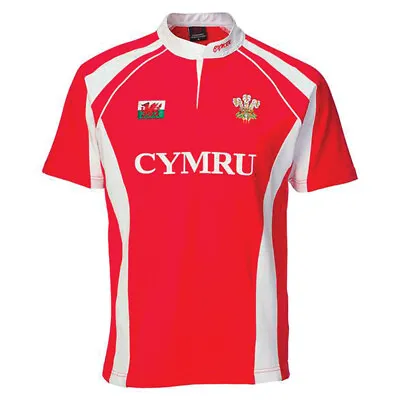 RED HAKA Welsh Rugby Shirt Wales Cymru Sports Top 6 Nations • £20