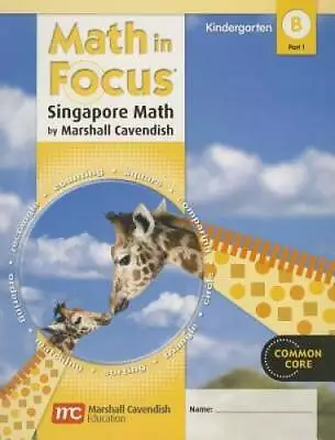 Math In Focus: Singapore Math: Student Edition Book B Part 1 Grade - GOOD • $3.97