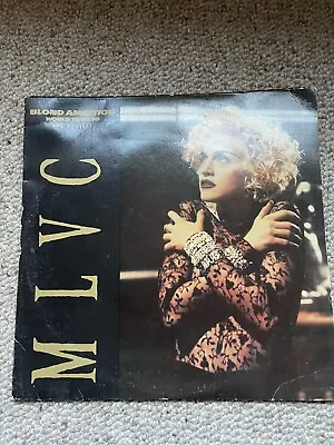 Madonna Blond Ambition World Tour 1990 Los Angeles Double Vinyl RARE Mint • £50