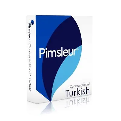 Pimsleur Turkish Conversational Course - Level 1 Lessons 1-16 CD: Learn To Speak • £38.99