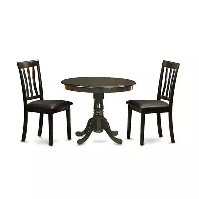 3  Pc  Small  Kitchen  Table  And  Chairs  Set-small  Table  And  2  Dining ... • $295.89