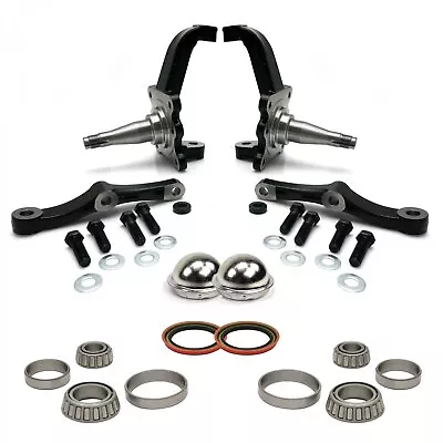 Pro Touring Mustang II IFS Stock Height Spindles W/ Bearings Seals & Dust Caps • $349.95