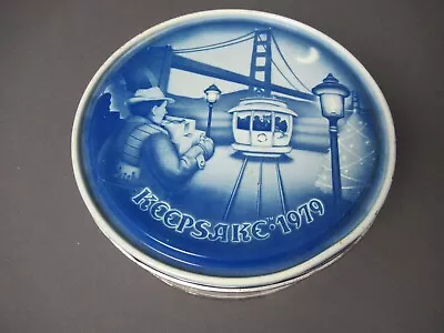 Vintage Keepsake 1979 San Francisco Christmas Tin W/ Lid - Fruitcake - H3 Ld • $12.93