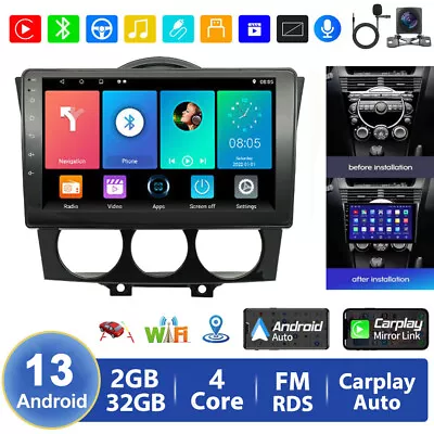 32gb Android 13 Car Stereo Radio Wifi Gps Navi Player For Mazda Rx8 2003-2008 • $134.29