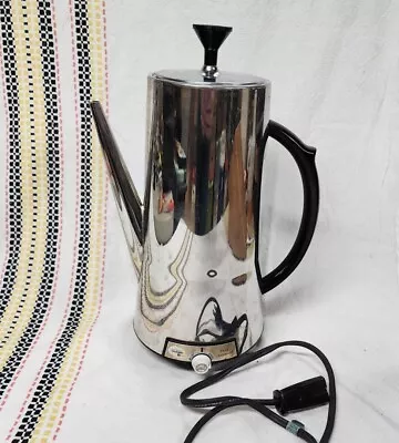 Vintage Sunbeam Electric Coffeemaster Percolator Model VAP 75 Chrome • $21