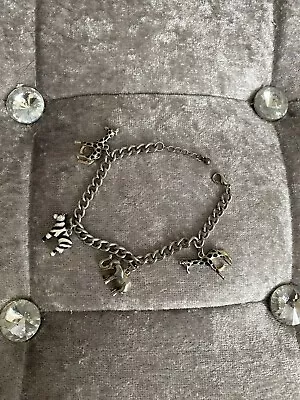 Wildlife Animal Metal Charm Bracelet • £5