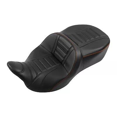 Rider Driver Passenger Seat Fit For Harley Touring Street Road Glide 09-Up Black • $329.99