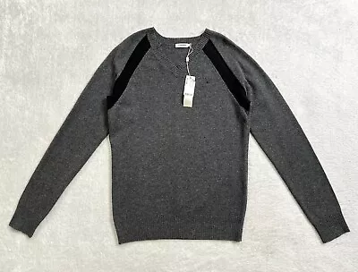 £50 • Buy Genuine Authentic Brand New Grey J Lindeberg Elliot V-Neck Jumper Size Small