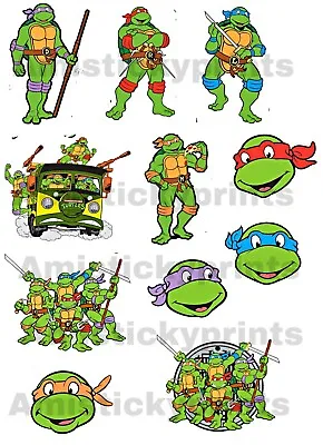 Teenage Mutant Ninja Turtles Stickers • £3.75