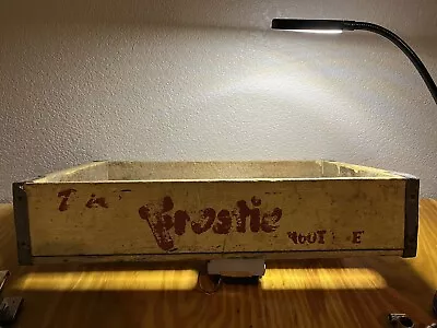 Frostie Root Beer Wooden Crate Vintage • $60